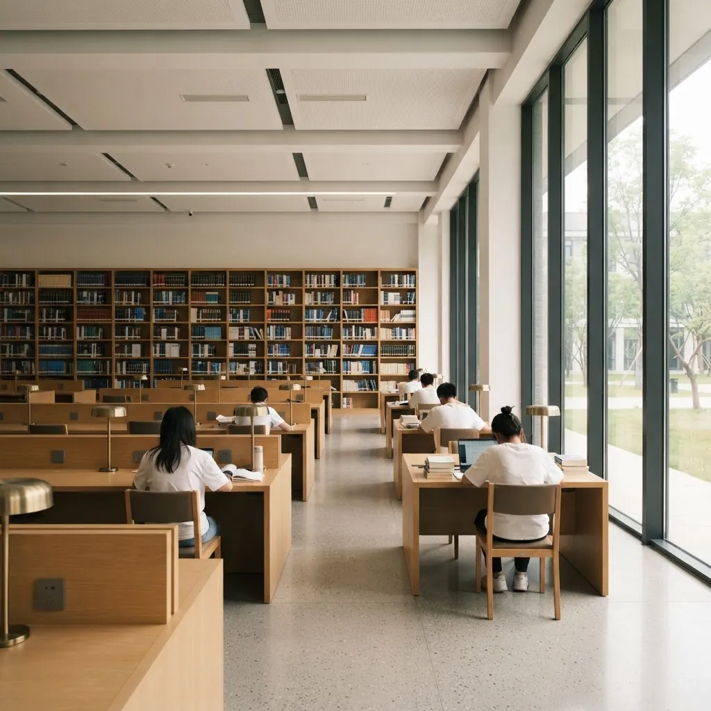 北京航空航天大学图书馆阅览室