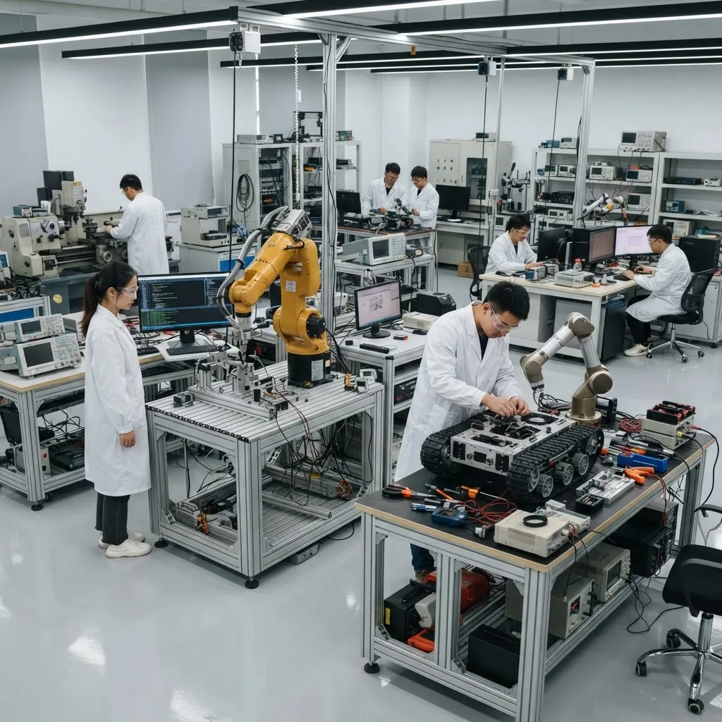 Mechanical and robotics engineering laboratory at Beijing Institute of Technology