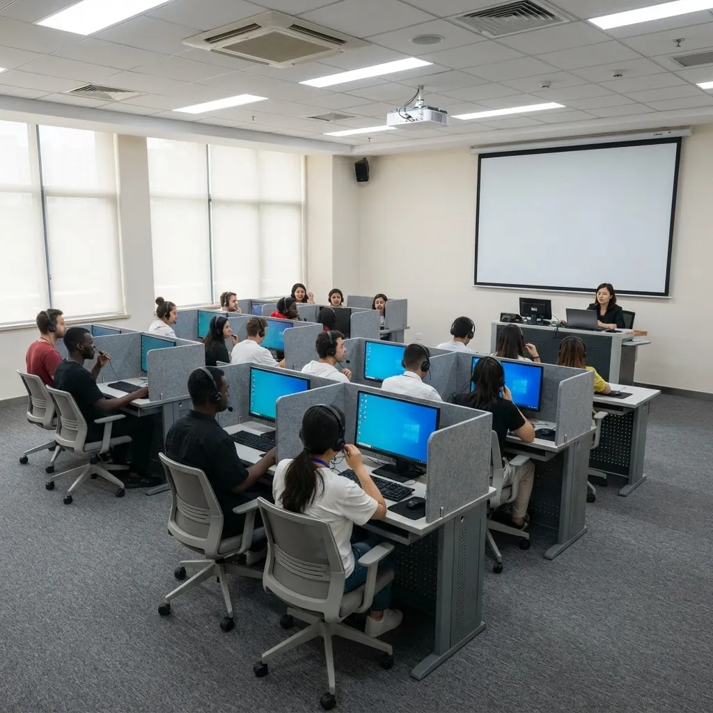 Digital language laboratory at Beijing Language and Culture University