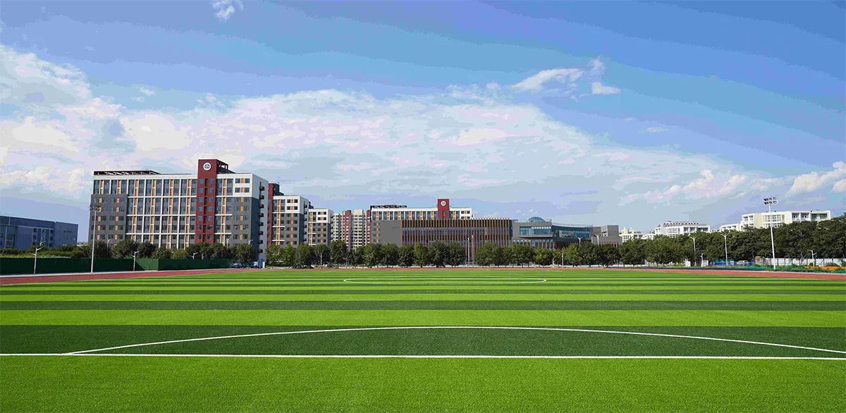 Sports field and running track at Beijing Technology and Business University