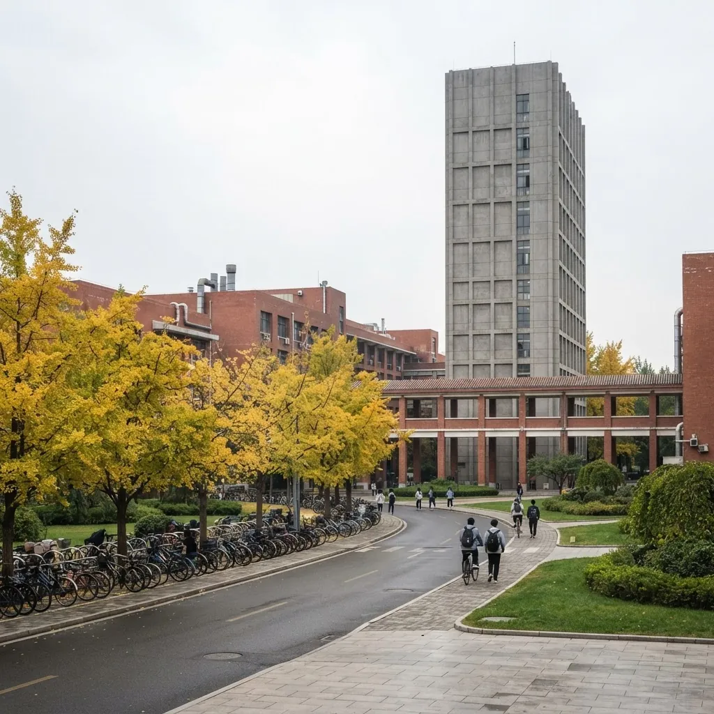 Beijing University of Chemical Technology campus grounds and academic buildings