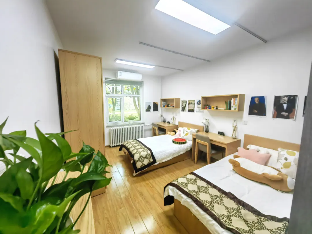 International student dormitory room at Capital Normal University