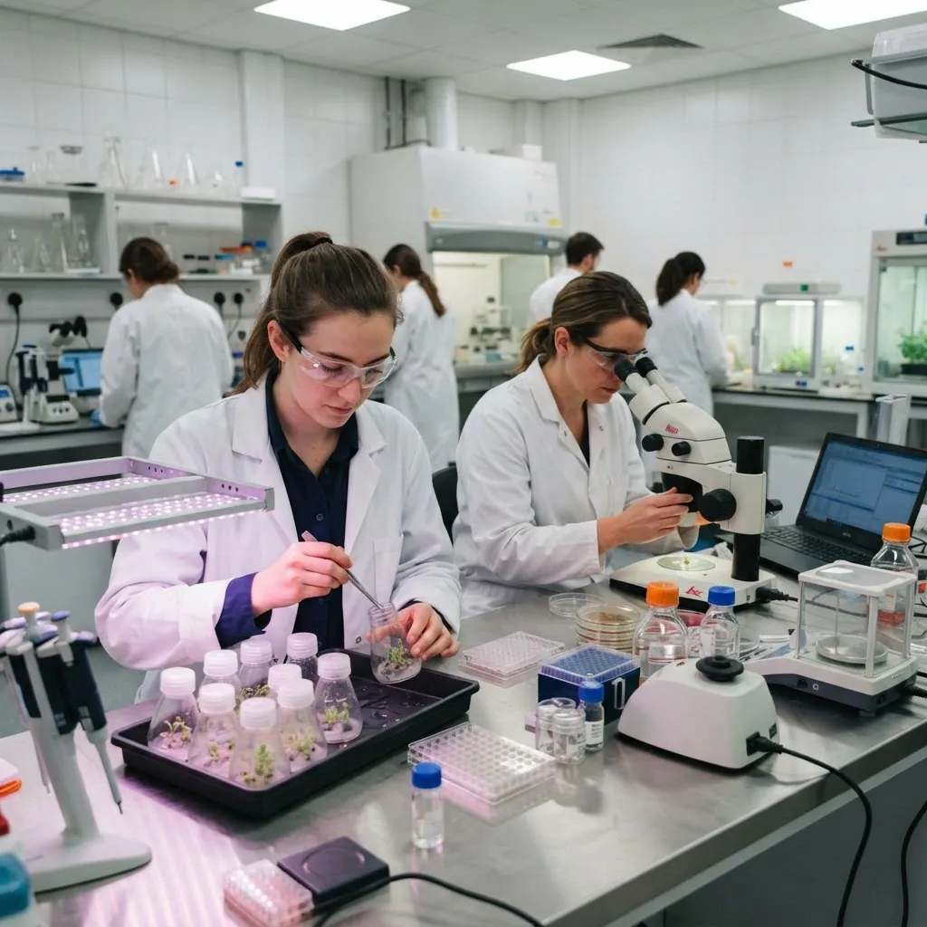 Plant and food science research laboratory at China Agricultural University