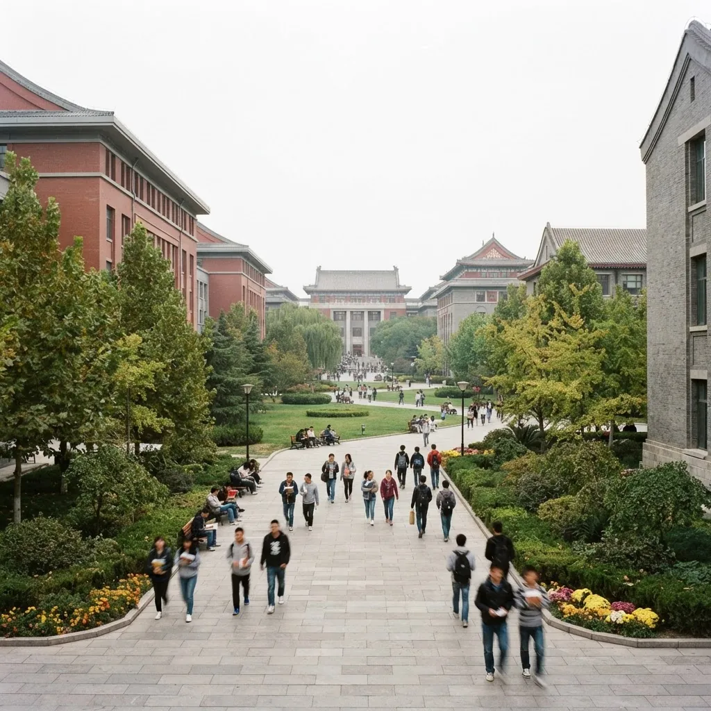 China University of Political Science and Law campus grounds and academic buildings