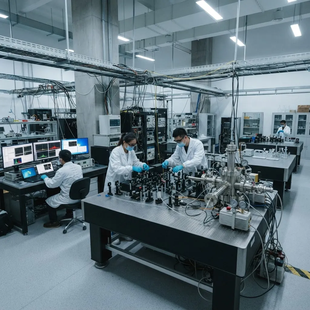 Scientific research laboratory at the University of Chinese Academy of Sciences