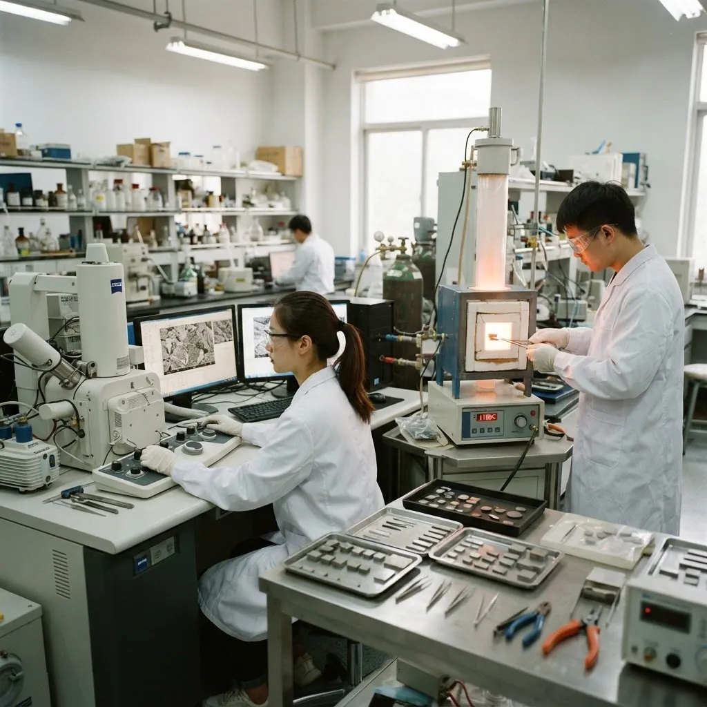Materials and metallurgy research laboratory at University of Science and Technology Beijing