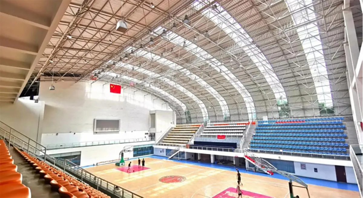 Sports field and athletics facilities at Southwest Petroleum University