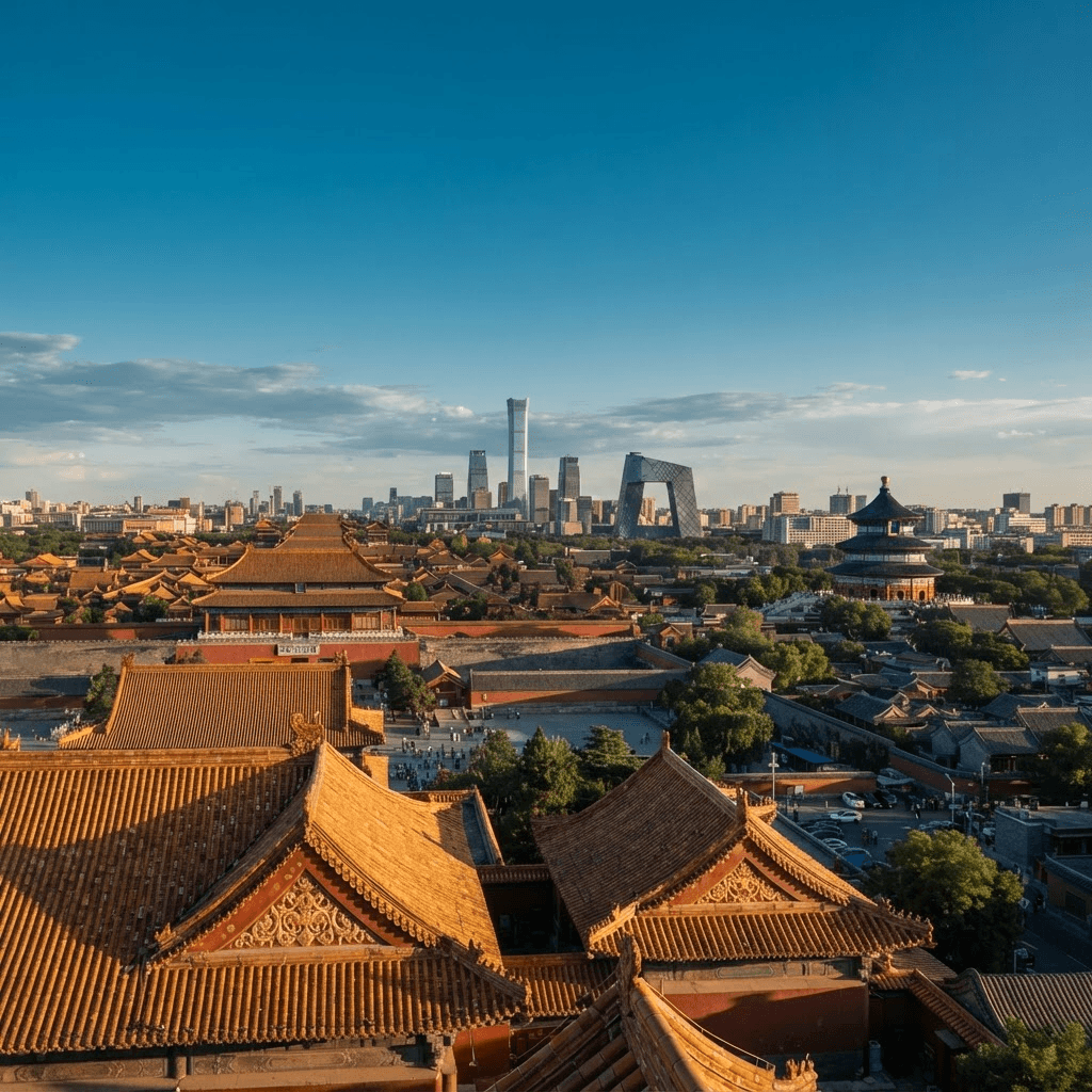 Beijing, China — landmarks and skyline