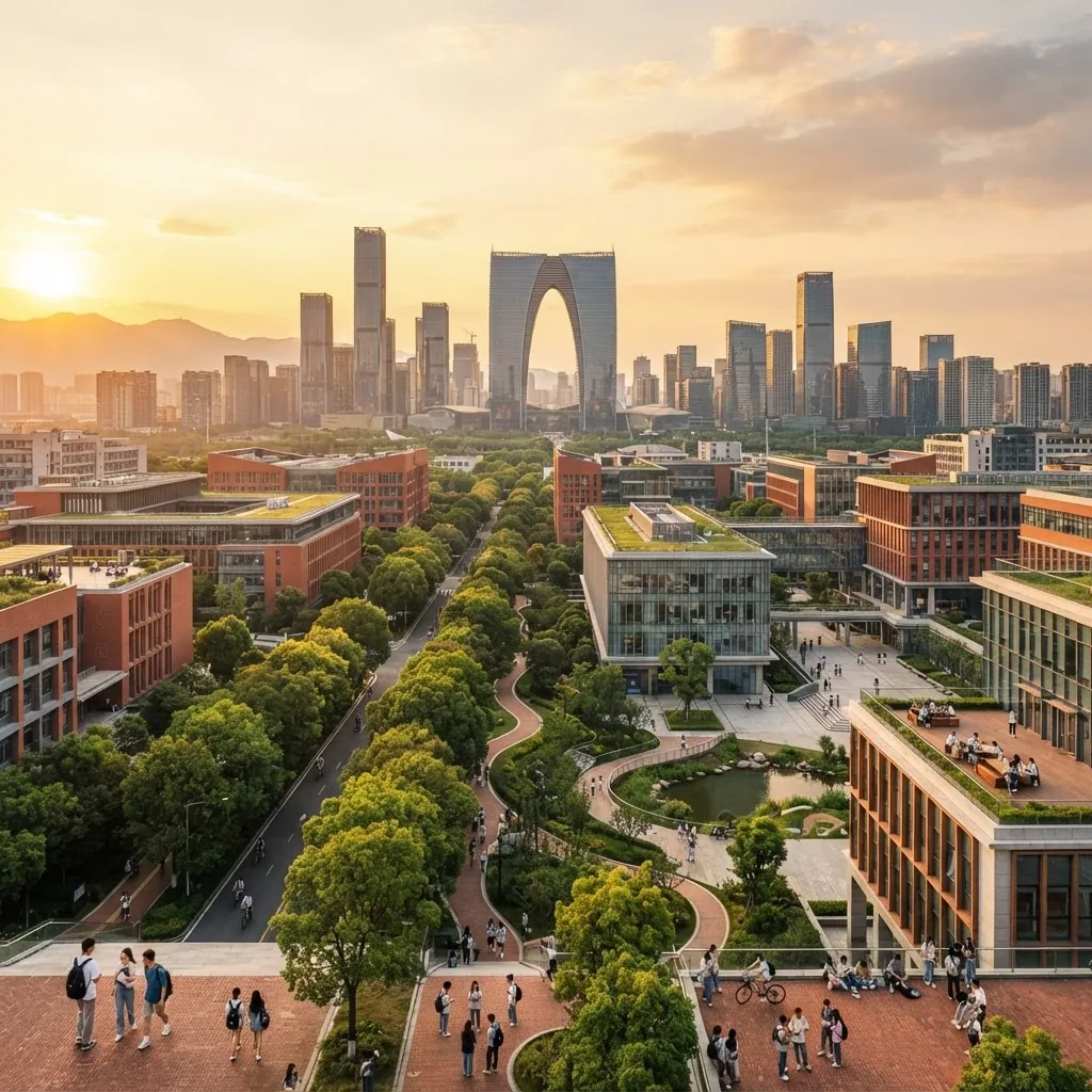 Chengdu, China — landmarks and skyline
