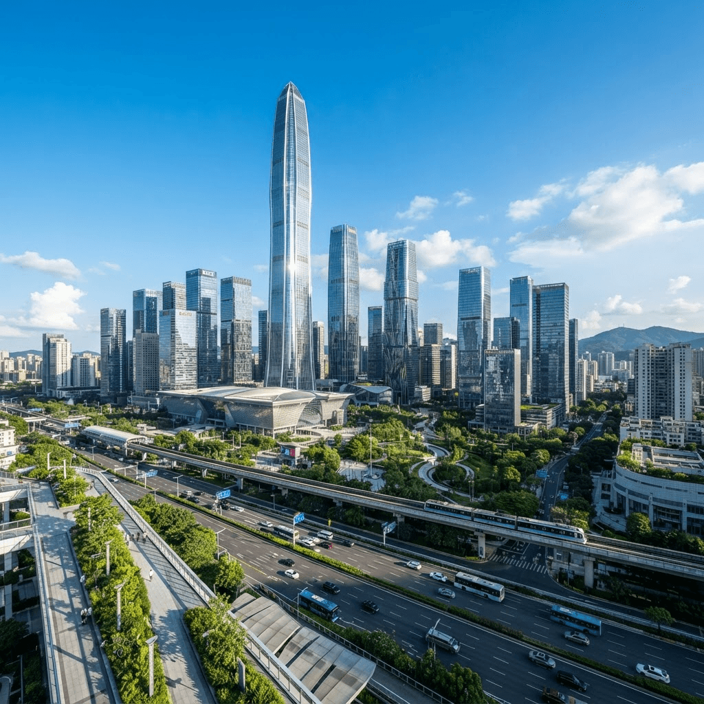 Shenzhen skyline