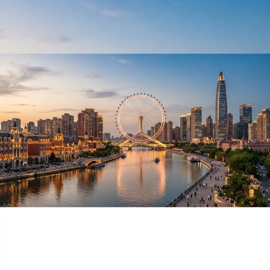 Tianjin, China — landmarks and skyline