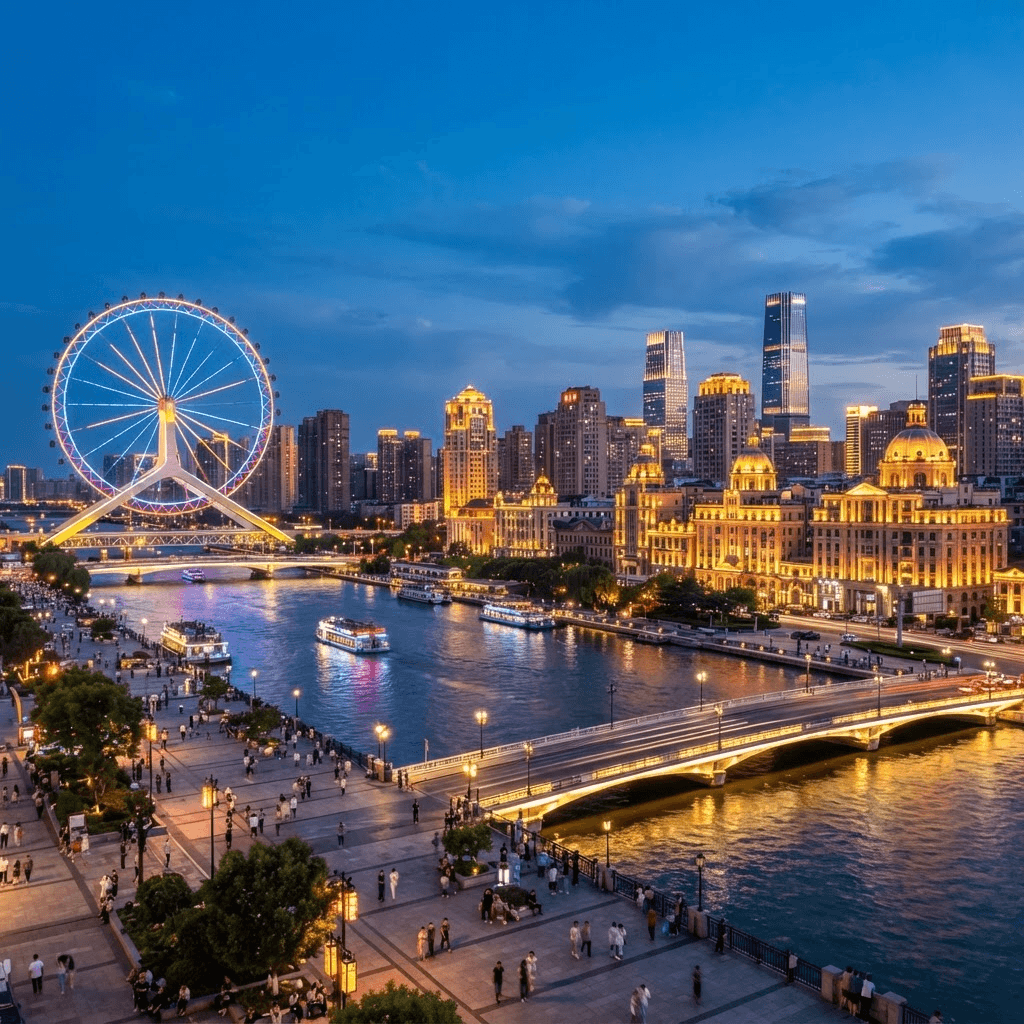 Tianjin skyline