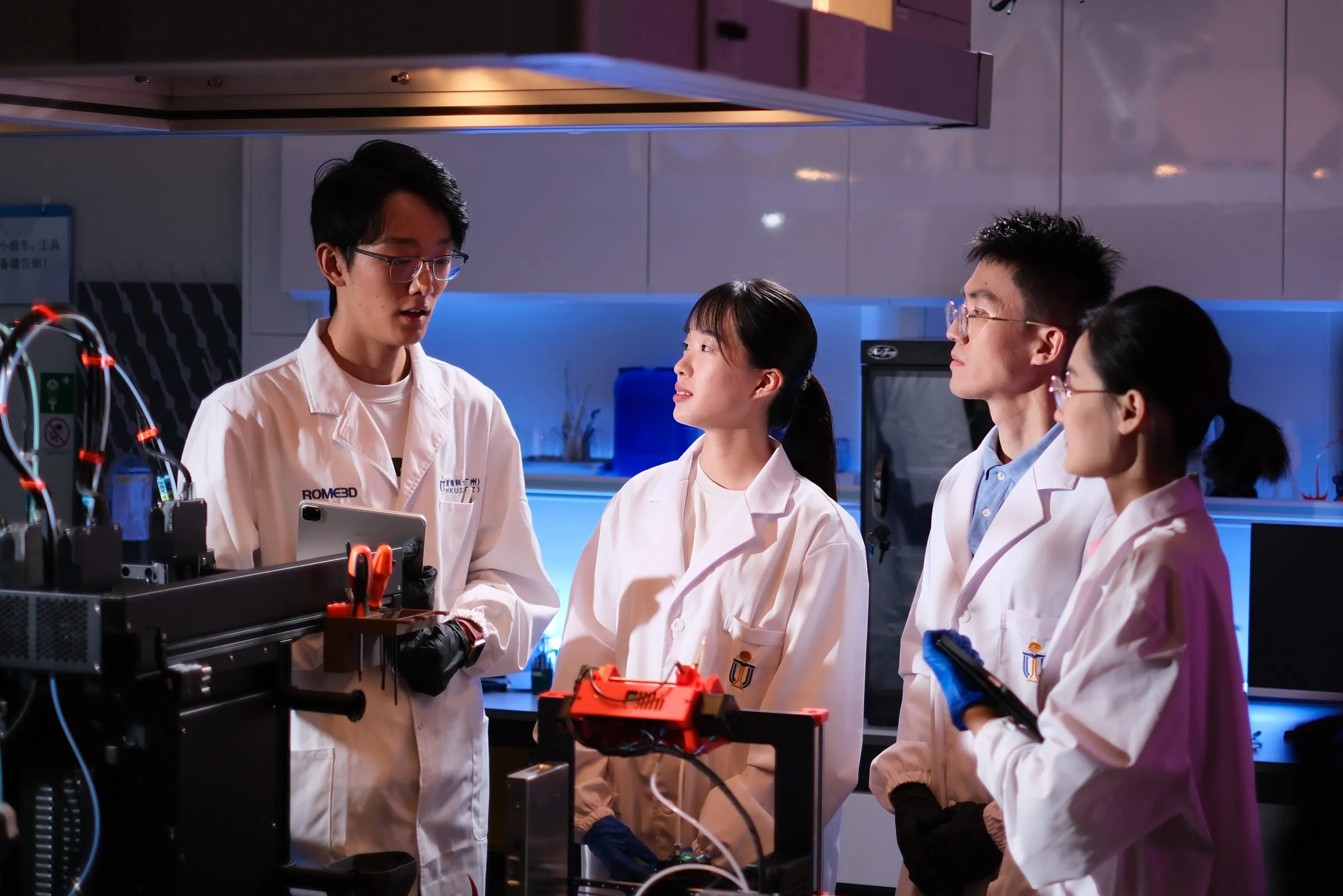 Cross-disciplinary research laboratory at HKUST Guangzhou