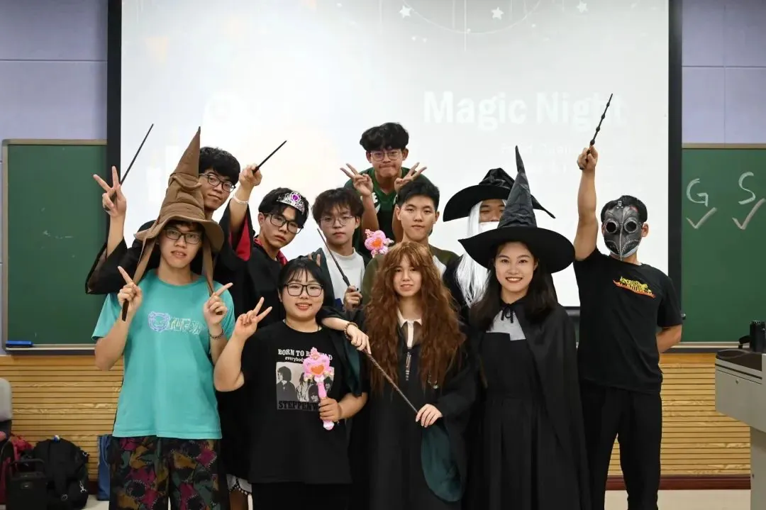 International students on the South China Agricultural University campus