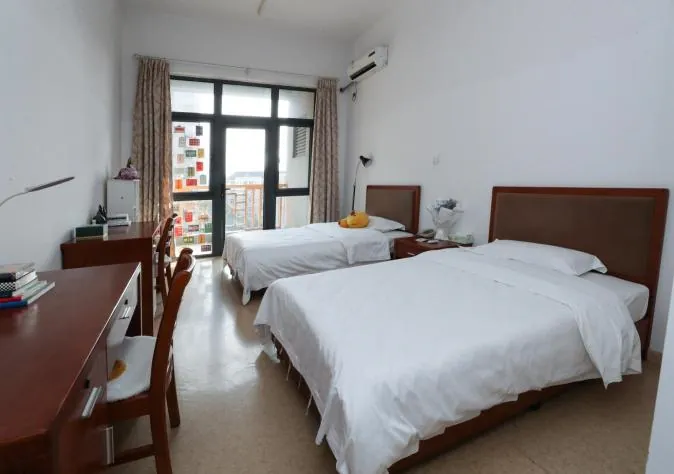 International student dormitory room at Zhejiang Chinese Medical University