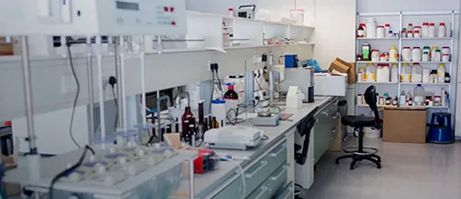 Chinese pharmacy research laboratory at Shanghai University of Traditional Chinese Medicine