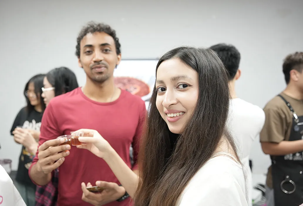 Students participating in campus life at Shenzhen University of Advanced Technology