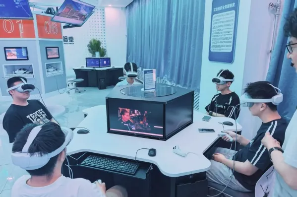 Language research laboratory at Tianjin Foreign Studies University