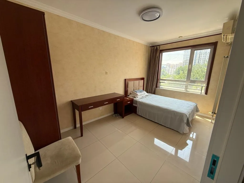 International student dormitory room at Tianjin University of Technology