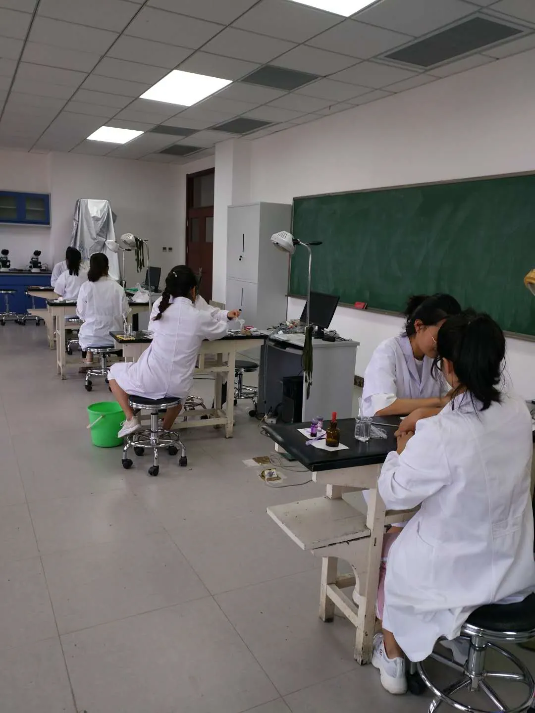 Traditional medicine laboratory at Tianjin University of Traditional Chinese Medicine