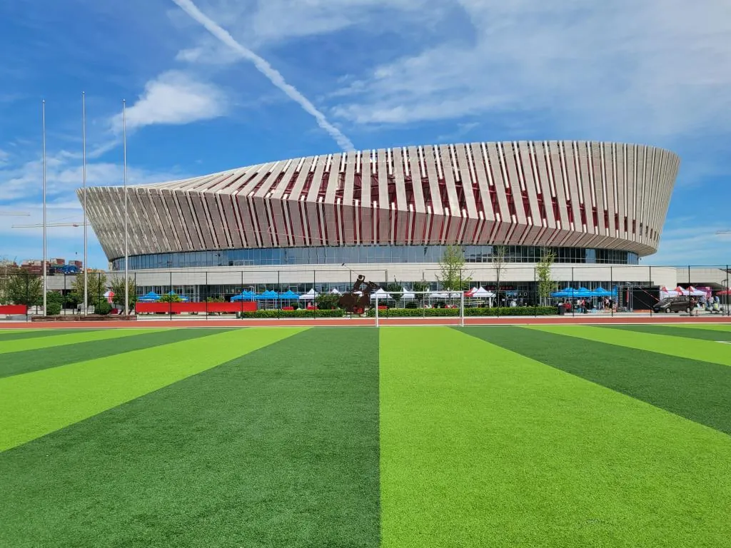 Sports facilities at Tianjin University of Traditional Chinese Medicine