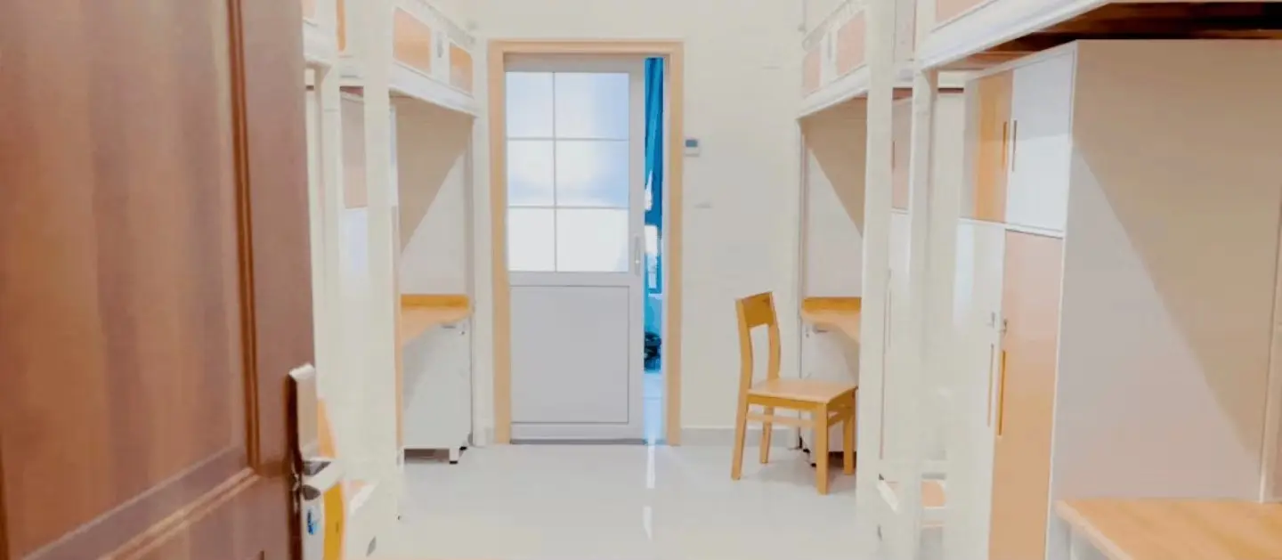 International student dormitory at Huazhong Agricultural University