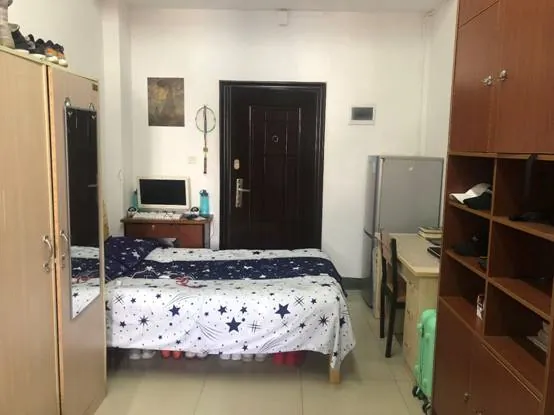 Student dormitory at Wuhan Institute of Technology