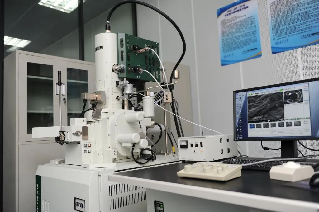 Textile and materials laboratory at Wuhan Textile University