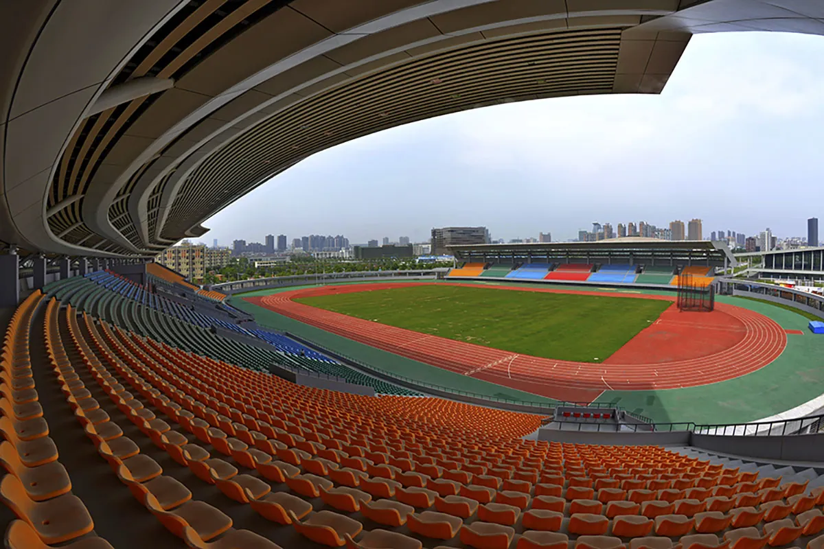Sports facilities at Wuhan University of Technology