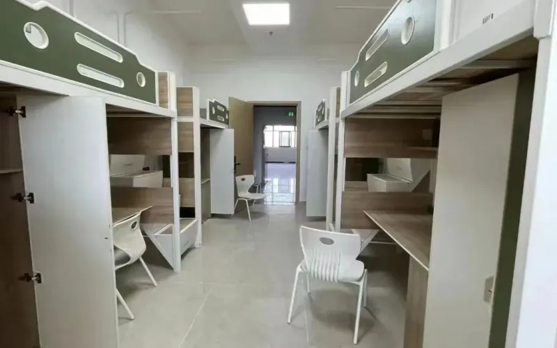 International student dormitory at Shaanxi Normal University
